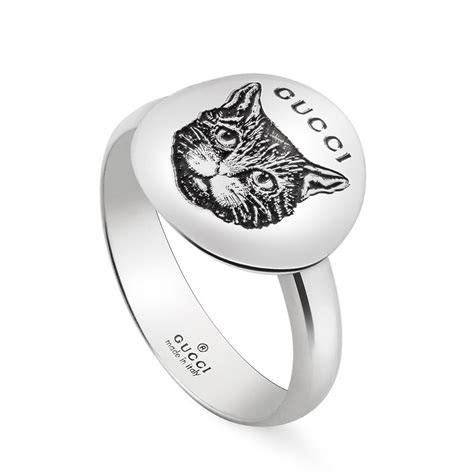 cat gucci ring|blind for love Gucci earrings.